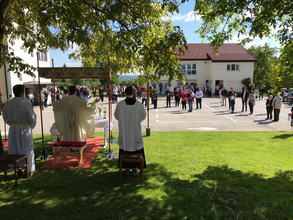 Prva Misa s narodom 3. 5. 2020. godine.